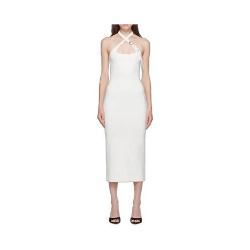 Halterneck Midi Dress