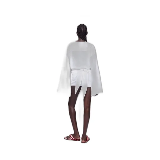 V-Neck Mini Shirt Dress