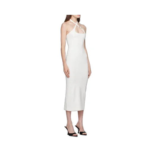 Halterneck Midi Dress