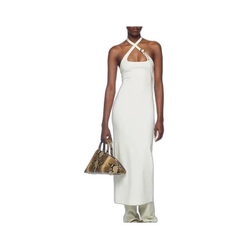 Halterneck Midi Dress