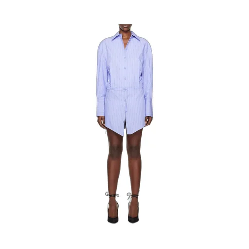 Sylvie Striped Shirt Mini Dress