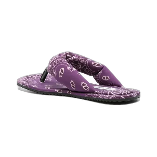 Bandana Printed Thong Strap Slides