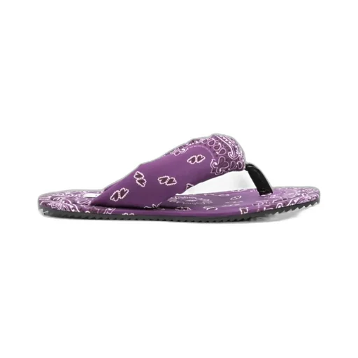 Bandana Printed Thong Strap Slides