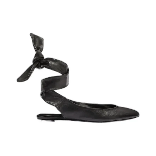 Cloe Ankle-Tied Ballerina Shoes