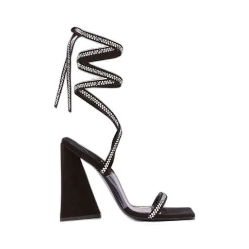 Open-Toed High-Heeled Sandals