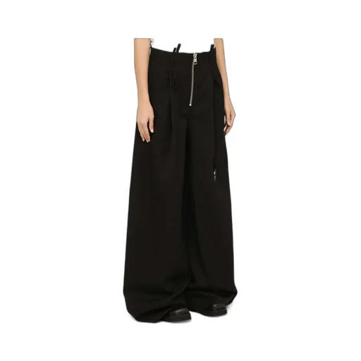 Large Silhouette Wool Trousers