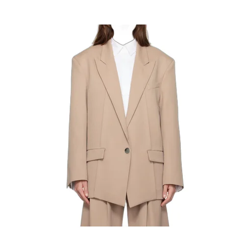 Glen Single-Breasted Blazer