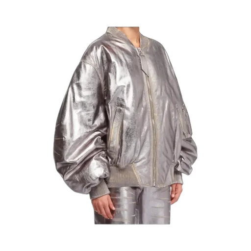 Leather Bomber Jacket