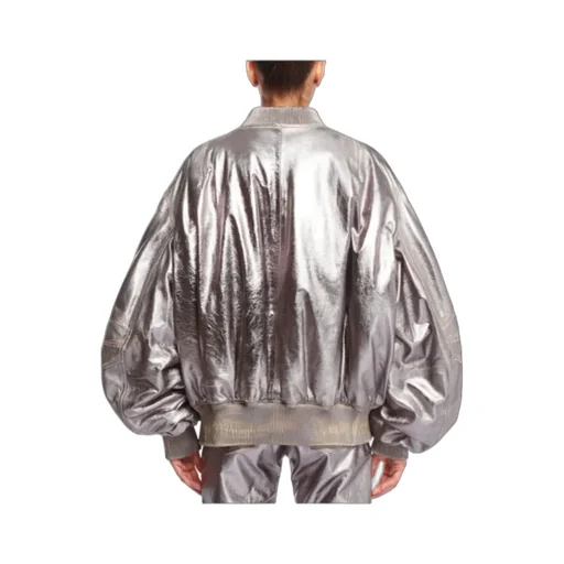 Leather Bomber Jacket