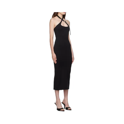 Halterneck Midi Dress