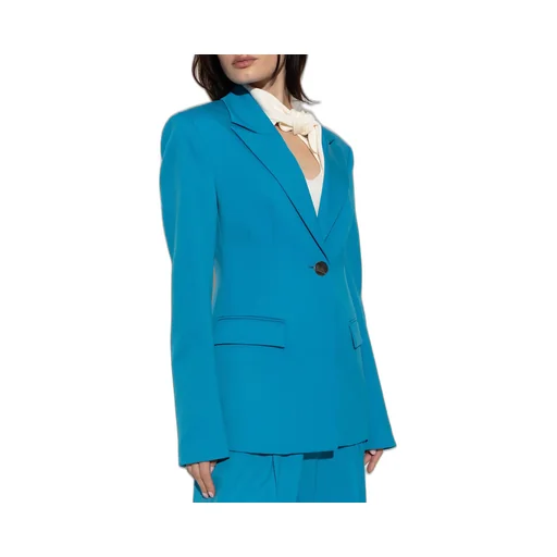 Single-Breasted Long-Sleeved Blazer