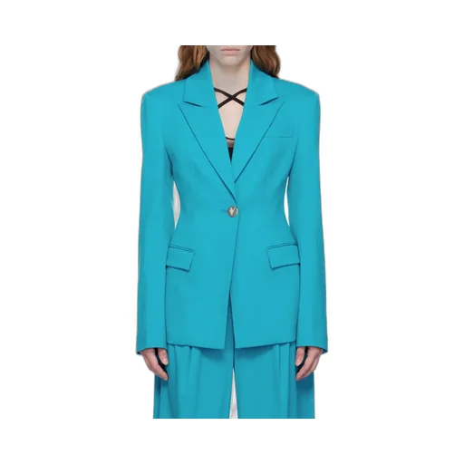 Single-Breasted Long-Sleeved Blazer