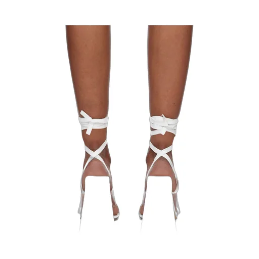 Isa Tie-Fastening Leather Sandals