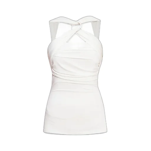 Ginnie Ruched Draped Top
