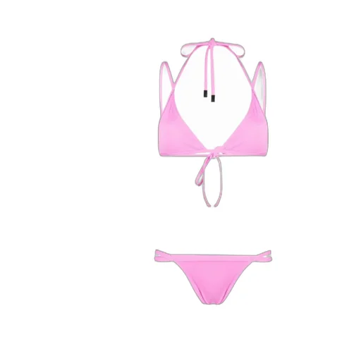 Strap-Detailed Two-Piece Bikini Set