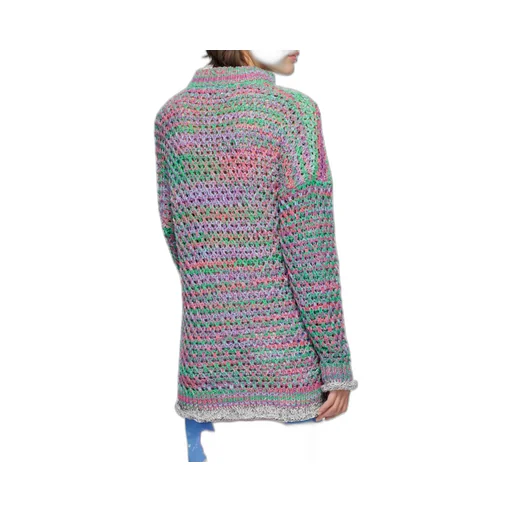 Crewneck Openwork Sweater