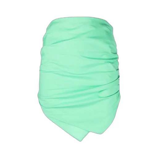 Gathered-Detail Miniskirt