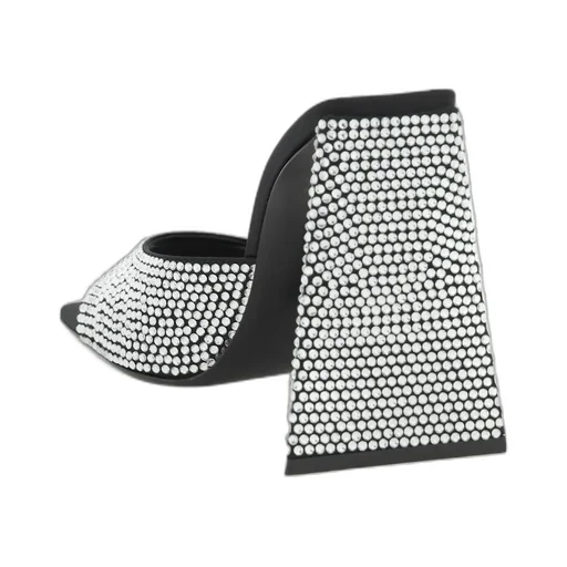 Devon Embellished Slip-On Mules
