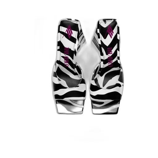 Devon Zebra Pattern Sandals