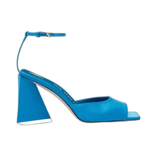 Piper Open-Toe Satin Sandals
