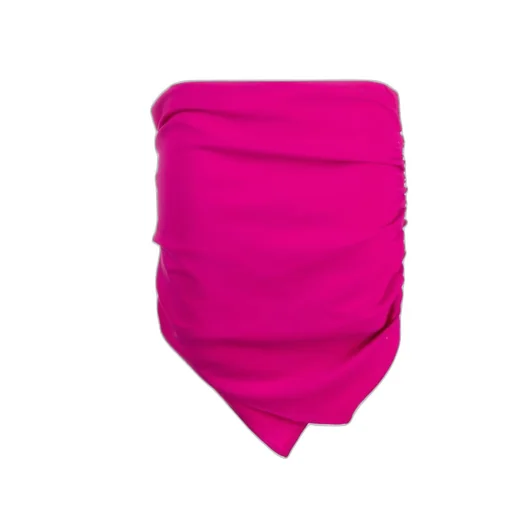 Hatty Ruched Low Rise Mini Skirt