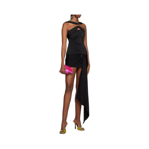 Tie-Waist Miniskirt