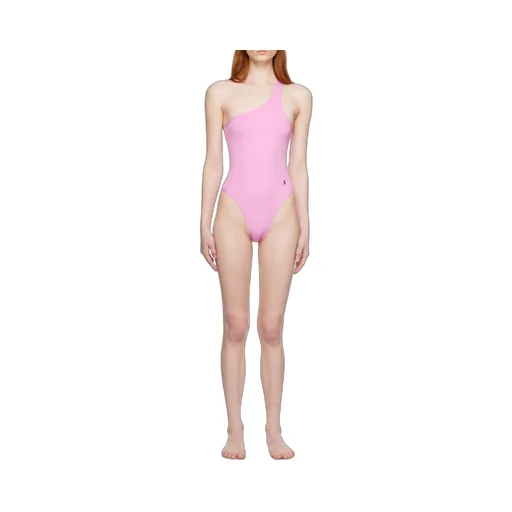 Logo Printed One Piece Swimsuit