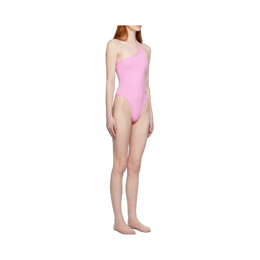 Logo Printed One Piece Swimsuit