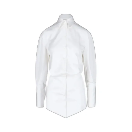 Silvye Collared Button-Up Mini Dress