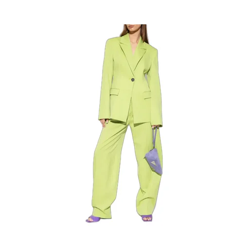 Single-Breast Tailored Blazer