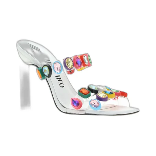 Nanci Embellished Heeled Mules
