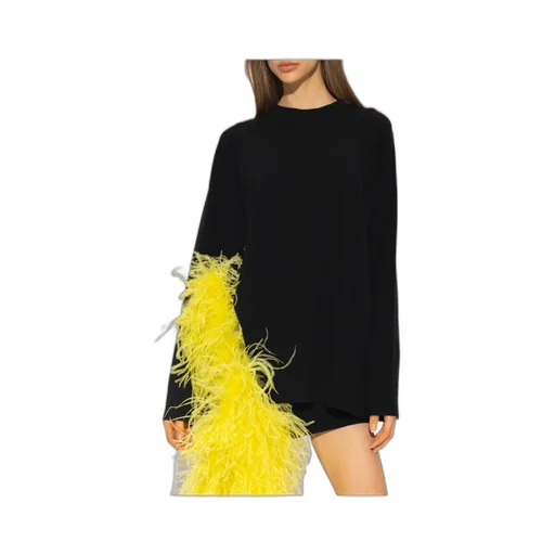 Blanche Feather Detailed Sweater