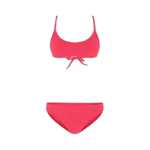 Logo Printed Bikini Set