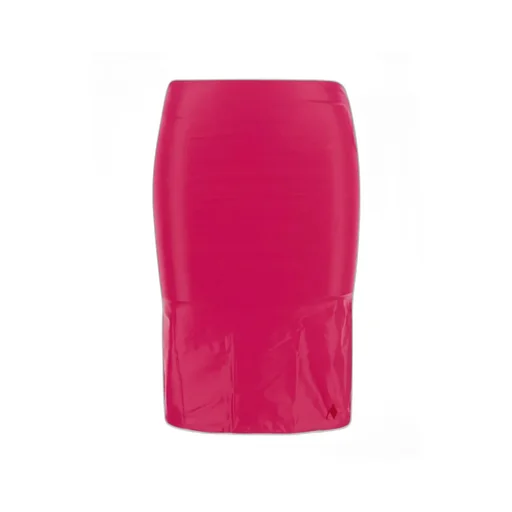 Metallic High-Waist Beach Skirt