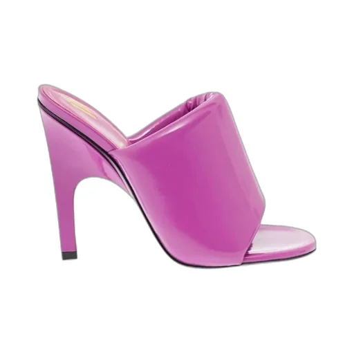Rem Heeled Open-Toe Mules
