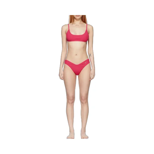 Logo Printed Bikini Set