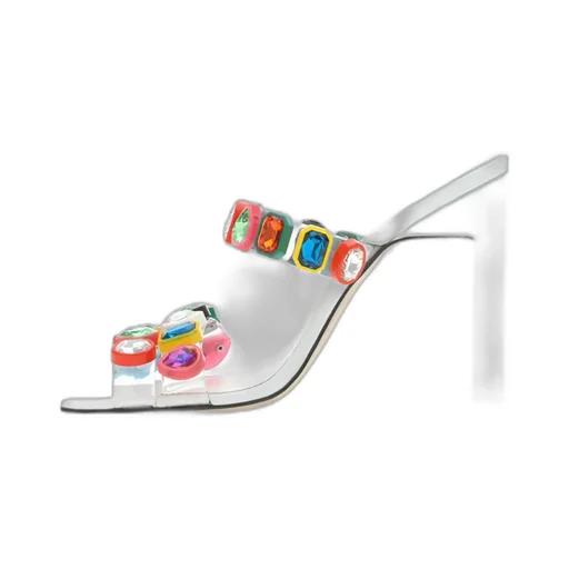 Nanci Embellished Heeled Mules