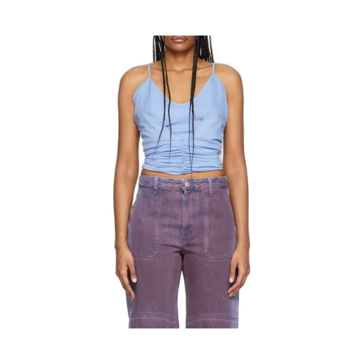 Layered Gathered Vest Top