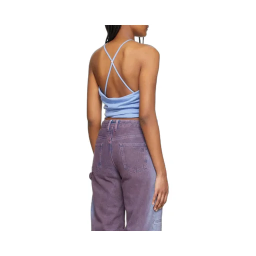Layered Gathered Vest Top