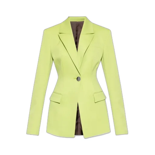 Single-Breast Tailored Blazer