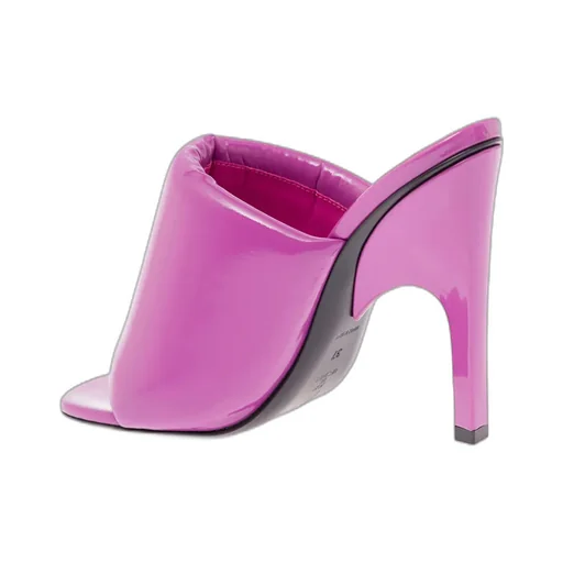 Rem Heeled Open-Toe Mules