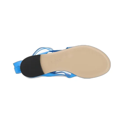 Lace-Up Flat Sandals