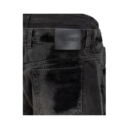Logo Patch Wide-Leg Jeans