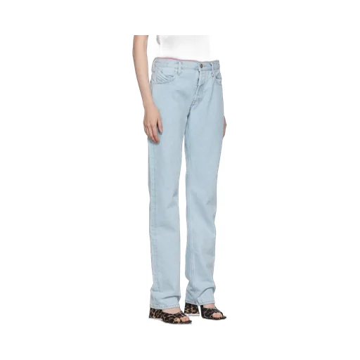 Straight-Leg Boyfriend Jeans