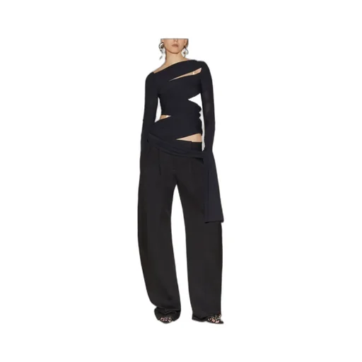 Draped Asymmetric Top