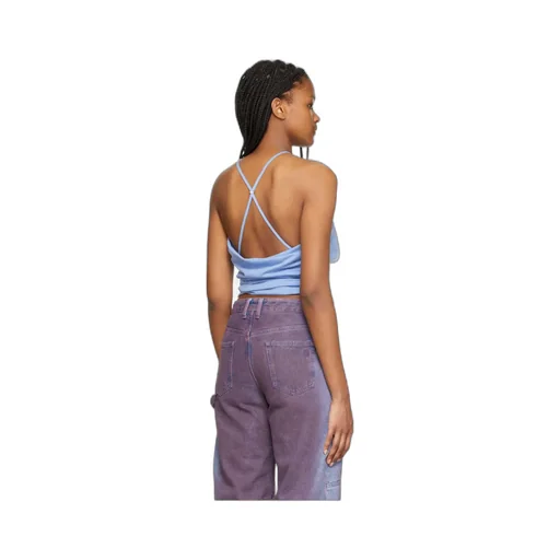 Layered Gathered Vest Top