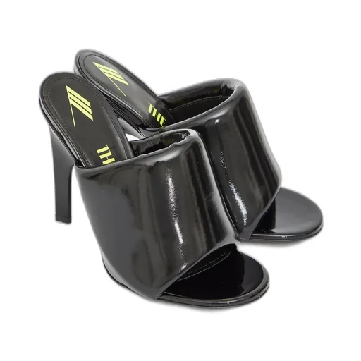 Rem Heeled Open-Toe Mules