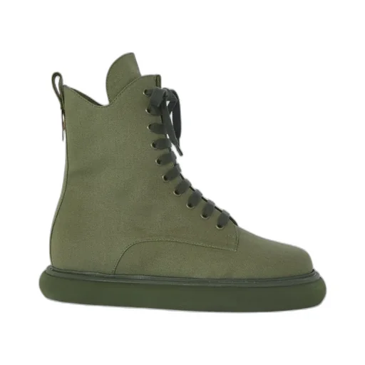 Selene Platform-Sole Mid-Calf Boots
