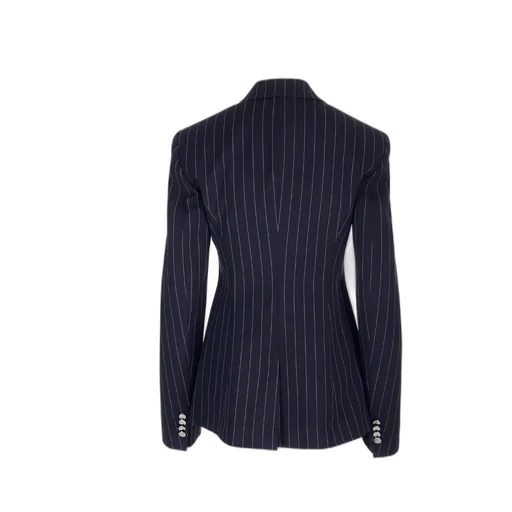 Single Breasted Striped Tailored Blazer