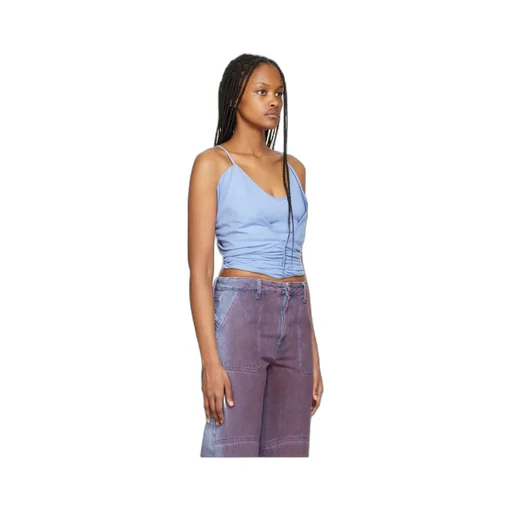 Layered Gathered Vest Top